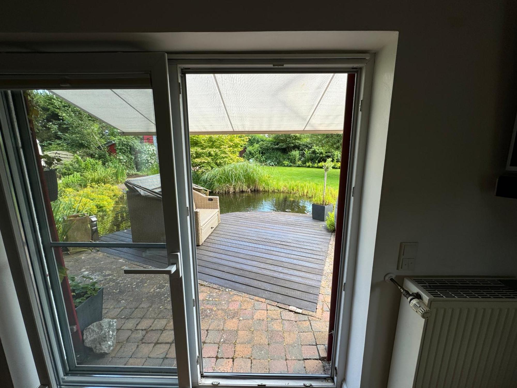 Luxurioeses Ferienhaus Am Ems Jade Kanal Sande Exterior foto